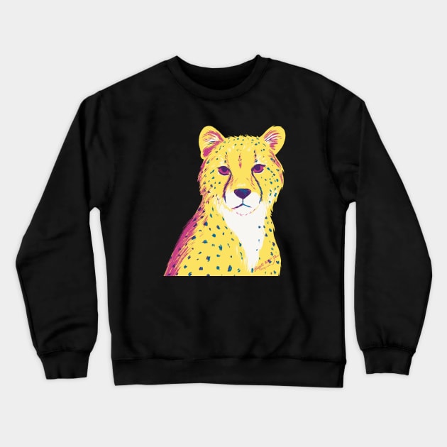 Cheetah Crewneck Sweatshirt by iambirgitte